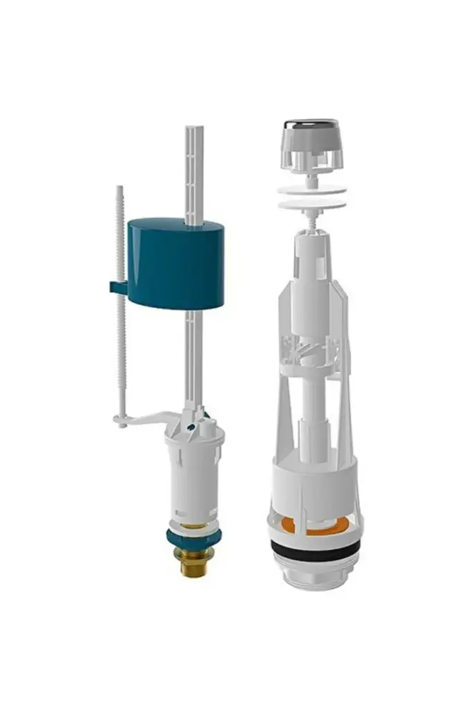 Nova Tek Basmalı Rezervuar İç Takım 4152 3/8 Pirinç Alttan Kompakt Flatör doldurmalı